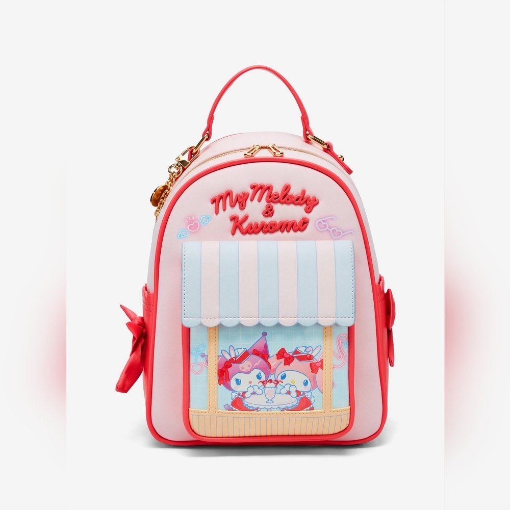 Sanrio My Melody & Kuromi Diner Mini Backpack